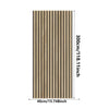 StickGrid Wandpaneele - Selbstklebend 3D Holzoptik