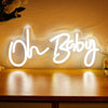 BrightBaby Neon Luce - Decorazione Elegante per Feste e Ambienti Abitativi
