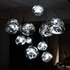 Lampada a sospensione in vetro elegante - design scandinavo