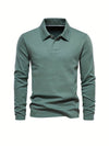 Camicia a maniche lunghe da uomo - Comfort e stile versatile
