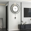 Moderne Metalen Wandklok – Stijlvolle Blikvanger voor Elk Interieur
