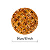 SnackWrap – Zachte Flanellen Deken in Food-Print Design