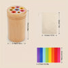 Bastoncini di equilibrio in legno - Divertimento educativo e colorato