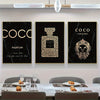 Luxury Perfume Bottle Canvas Art Set – Elegantie voor Jouw Ruimte