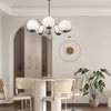 Moderno lampadario in vetro – Illuminazione elegante