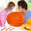 Set di coltelli per zucca in acciaio inox