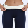 Damen Lammfell Winterleggings