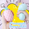 Palla antistress ananas in gomma premium