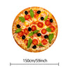 SnackWrap – Zachte Flanellen Deken in Food-Print Design