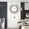 Moderne Metalen Wandklok – Stijlvolle Blikvanger voor Elk Interieur