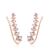Zeven Ster Diamanten Oorbellen - Glanzende Elegantie