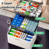 MediBox – Stapelbare Medicijn Organizer met Waterdichte Behuizing