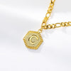 Collana 26 Lettere Maiuscole Acciaio Inossidabile Cavigliera