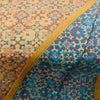 Coperta di cotone a sei strati con motivo blu - TerraLoom