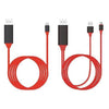 Cavo TV HDMI Fast-Link - Rosso