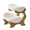 Luxe Servizio di Piatti in Legno – Decorazione da Tavola Elegante