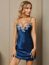 LunaGrace - Elegante camicia da notte con dettagli in pizzo