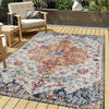 MysticMat - Zerbino Bohemien Semirotondo con Design Mandala