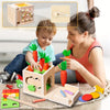 8-in-1 Houten Montessori Speelbox – Educatief Speelgoed voor Baby’s