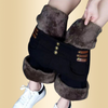 Aalis | Flared Hoge Taille Broek voor Dames met Warme en Zachte Pluche Voering1