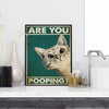 Are You Canvas - Humoristisch Decor voor Badkamer en Toilet