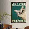 Are You Canvas - Humoristisch Decor voor Badkamer en Toilet