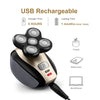 Skull Shaver - Rifinitore Elettrico Impermeabile 5-in-1
