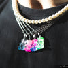 Collana con Ciondolo Orsetto – Collana in Acciaio Inossidabile con Ciondolo