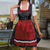 Beierse Dirndljurk | Klassieke snit met schort | Oktoberfest 0