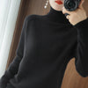 CozyChic - Maglione a collo alto lavorato a maglia per calore e stile