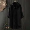FlowBliss - Lange Oversize Blouse voor Dames