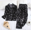 Zijdezachte Dames Pyjama - Comfortabele Nachtkleding