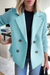 Blazer met gebreide mouwen voor dames | Op maat gemaakt, heuplengte 2