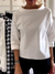 Blouse met korte mouwen, hoge kraag | Veelzijdig 0