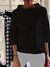 Blouse met korte mouwen, hoge kraag | Veelzijdig 2