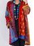 Cardigan voor dames, casual pasvorm | Kleurrijk patchwork 2