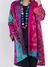 Cardigan voor dames, casual pasvorm | Kleurrijk patchwork 4