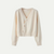Cardigan voor dames met oversized schuine knoopsluiting | Winter 2