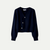 Cardigan voor dames met oversized schuine knoopsluiting | Winter 3