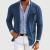 Cardigan voor heren | Monochroom design, lange mouwen 0