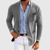 Cardigan voor heren | Monochroom design, lange mouwen 2