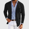 Cardigan voor heren | Monochroom design, lange mouwen 3