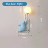 Lampada da parete cartoon allegra per bambini – Perfetta per la camera da letto