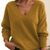 Cashmere Sweater voor Vrouwen | V-Hals, Lange Mouwen | Relaxed Fit 5