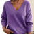 Cashmere Sweater voor Vrouwen | V-Hals, Lange Mouwen | Relaxed Fit 9