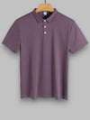 Casual Heren T-shirt van 100% Katoen – Ademend en Comfortabel - Paars