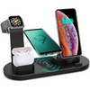 7 in 1 Draadloze Snellader 30W, MagSafe Oplader Dockingstation & Opladestand | Snelle Draadloze Oplaadstation voor Apple iPhone, AirPods, Watch