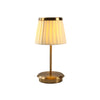 ElegantGlow - Lampada da tavolo raffinata con paralume in tessuto