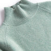 CozyChic - Maglione a collo alto lavorato a maglia per calore e stile