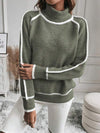 Velora - Maglione a collo alto caldo e alla moda per donna
